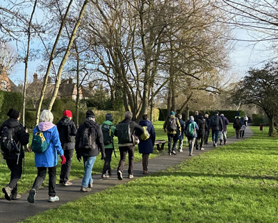 Photo of the Longer Walks group