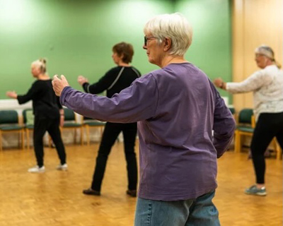 Photo of the Tai Chi group