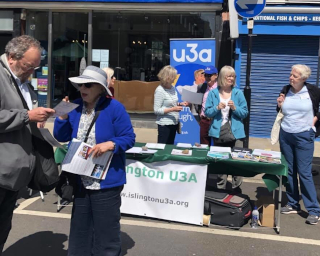 Photo of u3a volunteers