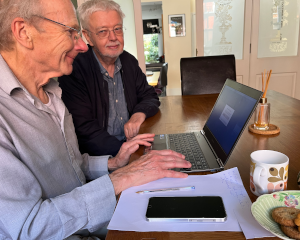 Photo of an iu3a IT Support session