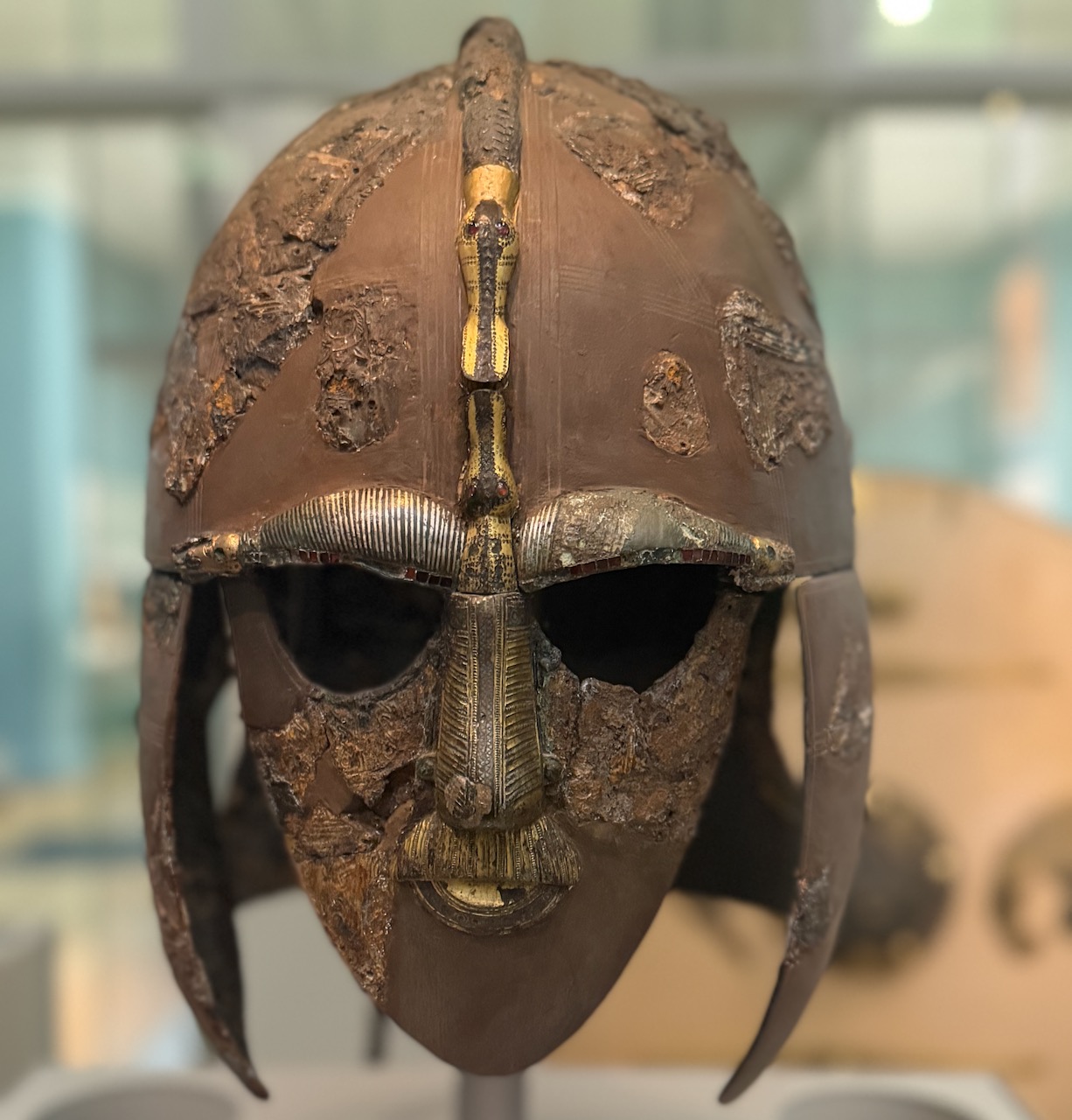 Archaeology - Sutton Hoo helmet