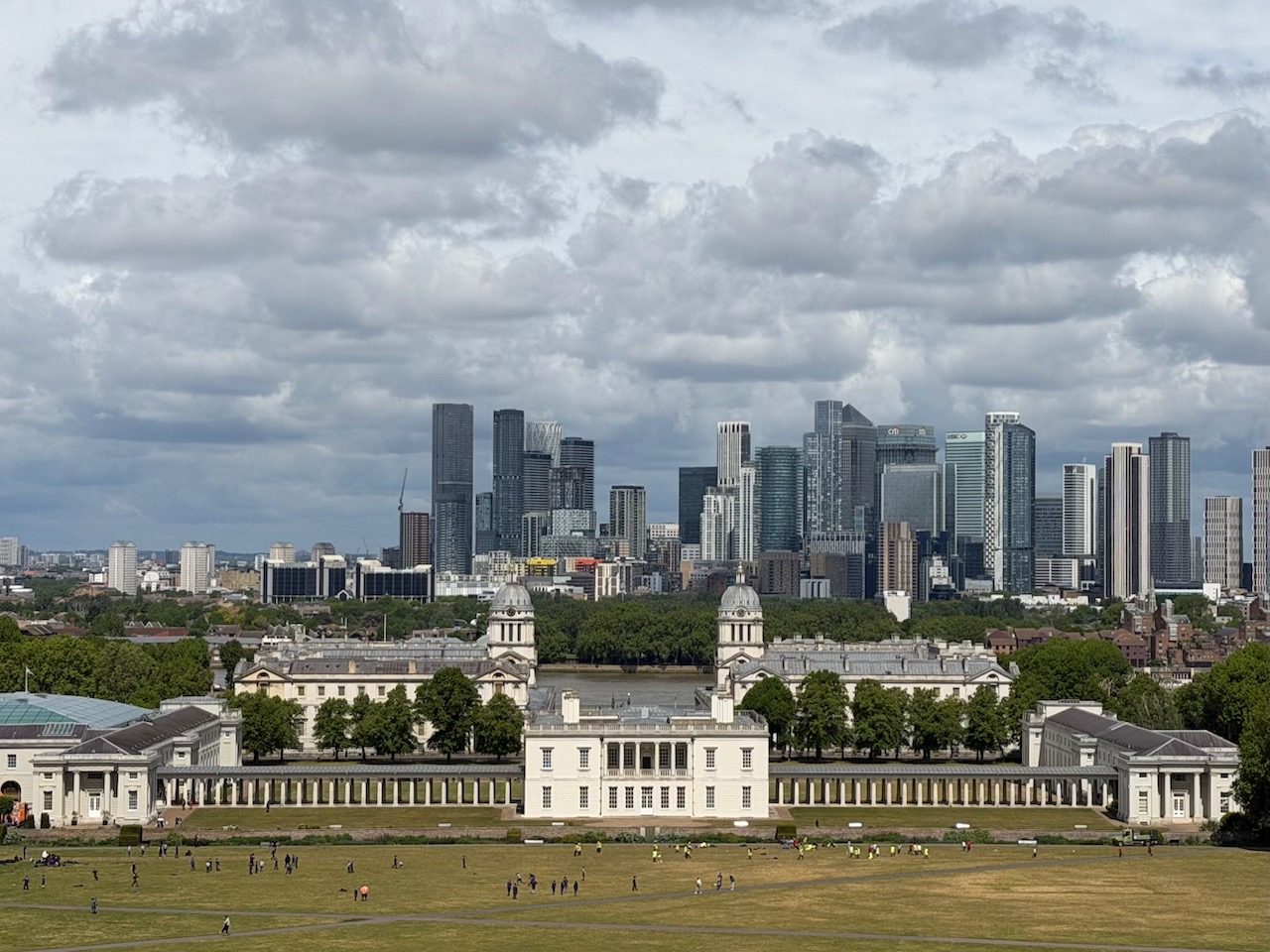 Architecture -City view from Greenwich