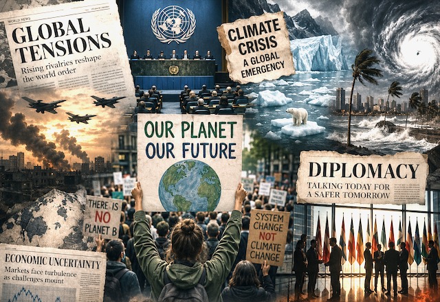 International affairs 2: page image - collage of issues